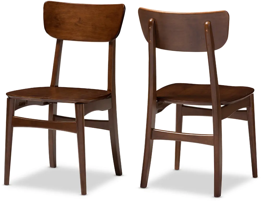 121-6623-RCW Netherlands Brown Dining Room Chair (Set of 2)-1