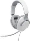 JBLQ100PWHTBLUAM JBL Quantum 100 Wired Over-Ear Gaming Headset for Playstation