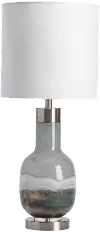 Saluti Glass Multicolor Table Lamp