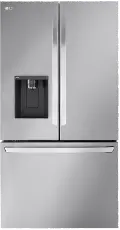 LRFXC2606S LG 25.5 cu ft French Door Refrigerator - Counter Depth Stainless Steel