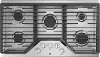 JGP5036SLSS GE 36 Inch Gas Cooktop - Stainless Steel