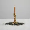 Gold Tree Trunk Taper Holder