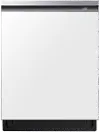 DW80BB707012 Samsung Bespoke Top Control Dishwasher - White Glass