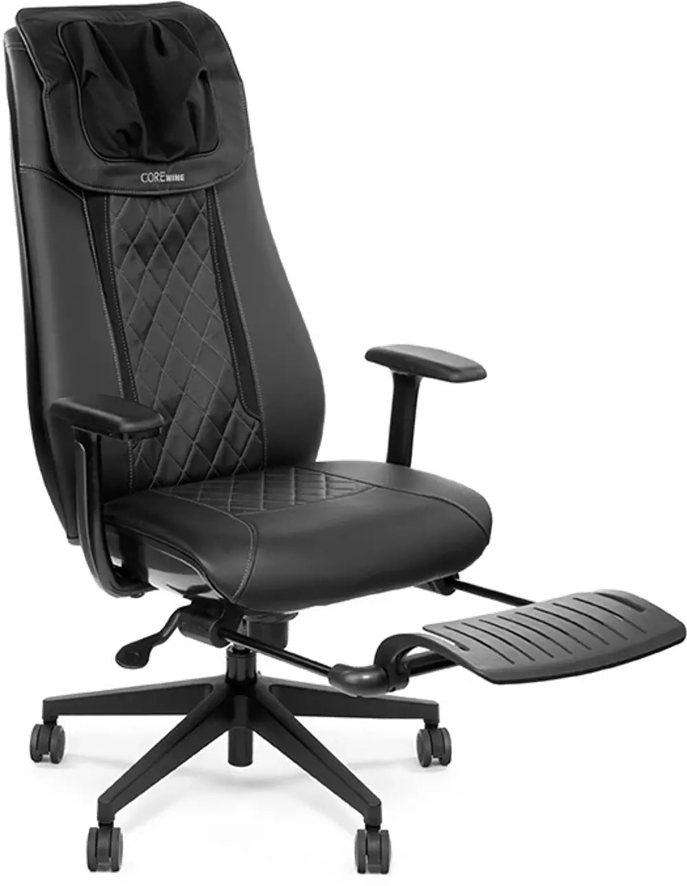 Empire Black Office Massage Chair-1