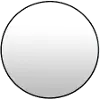 Black Decorative Metal Mirror