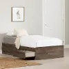 14712 Hazen Fall Oak Twin Storage Bed