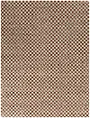Mann 5 x 7 Checkered Orange Area Rug