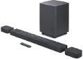 JBLBAR1000PROBLKAM JBL Bar 1000 Powered 7.1.4-Channel Sound Bar System With Detachable Surround Speakers and Subwoofer