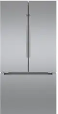 B36CT81ENS Bosch 20.8 cu ft French Door Refrigerator - Counter Depth Stainless Steel