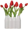 13 Inch Tulips In Ceramic Vase