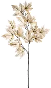 36 Inch Beige Maple Leaf Spray