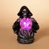 Grim Reaper with Static Lighted Magic Ball