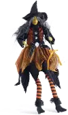 28 Inch Sitting Sybil Witch