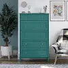 Monticello Emerald Green 5-Drawer Chest of Drawers