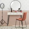 Kimberly White Vanity with Drawers