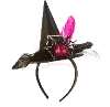 Halloween 12-Inch Spider Witch Hat Headband