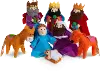 Christmas 6-Inch Felt Nativity Set