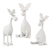 Assorted White Moose with Glasses