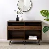 CRFL3KDW Croft Dark Walnut Entry Console