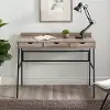 D42MAR3DGW Marvin Gray Wash Angled Front Desk