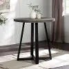 DNGD8DGY Durango 36 Distressed Gray Round Counter Height Table