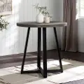 DNGD8DGY Durango 36 Distressed Gray Round Counter Height Table