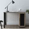 JAHO42CDGW Jared Gray Wash Writing Desk with Storage