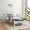 JDYB3CWH Jody White Metal Twin Bed