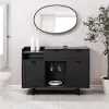 LCDK48BRGR Lincoln 48 Graphite Bar Cabinet