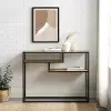 MAYL2KCO Maya Coastal Oak Floating Shelf Entryway Table