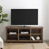 MSET58CORO Mission Rustic Oak Slatted Side 58 TV Stand