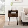 NORL8KDW Nora Dark Walnut Side Table