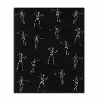 Halloween Skeleton Throw