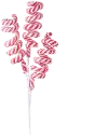 25 Inch Swirl Candy Cane Spray
