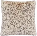 Snow Leopard Square Pillow
