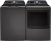 KIT GE Profile Gas Washer and Dryer Set - Diamond Gray PT700DG