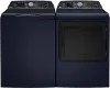 KIT GE Profile Impeller Washer and Electric Dryer Set - Blue PT900B