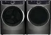 KIT Electrolux Front Load Washer and Electric Dryer Set - Titanium, ELF7637AT