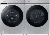 KIT Samsung Bespoke Electric Washer and Dryer Set - Silver Steel 8700T