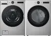 KIT LG Washer and Gas Dryer Set - Graphite Steel 5500