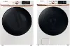 KIT Samsung Front Load Washer and Gas Dryer Set - Ivory 50BG8300