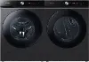 KIT Samsung Bespoke Electric Washer and Dryer Set - Black 8700V