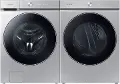 KIT Samsung Bespoke Electric Washer and Dryer Set - Silver Steel 8900B