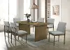 Sofie Brown and Gray 5 Piece Dining Room Set