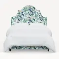 183BEDRPCPCBLWHLCB Rifle Paper Co. Marion Blue Peacock King Bed