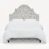180BEDRPCAVBLKCRMLCB Rifle Paper Co Marion Aviary Cream & Black Twin Bed