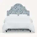 184BEDRPCPMBLULCB Rifle Paper Co. Marion Blue Pomegranate Cal-King Bed