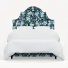 180BEDRPCGRPRBLULCB Rifle Paper Co Marion Garden Party Blue Twin Bed