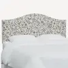 910TRPCAVBLKCRMLCB Rifle Paper Co Mayfair Aviary Cream & Black Twin Headboard