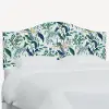 910TRPCPCBLWHLCB Rifle Paper Co Mayfair Blue Peacock Twin Headboard